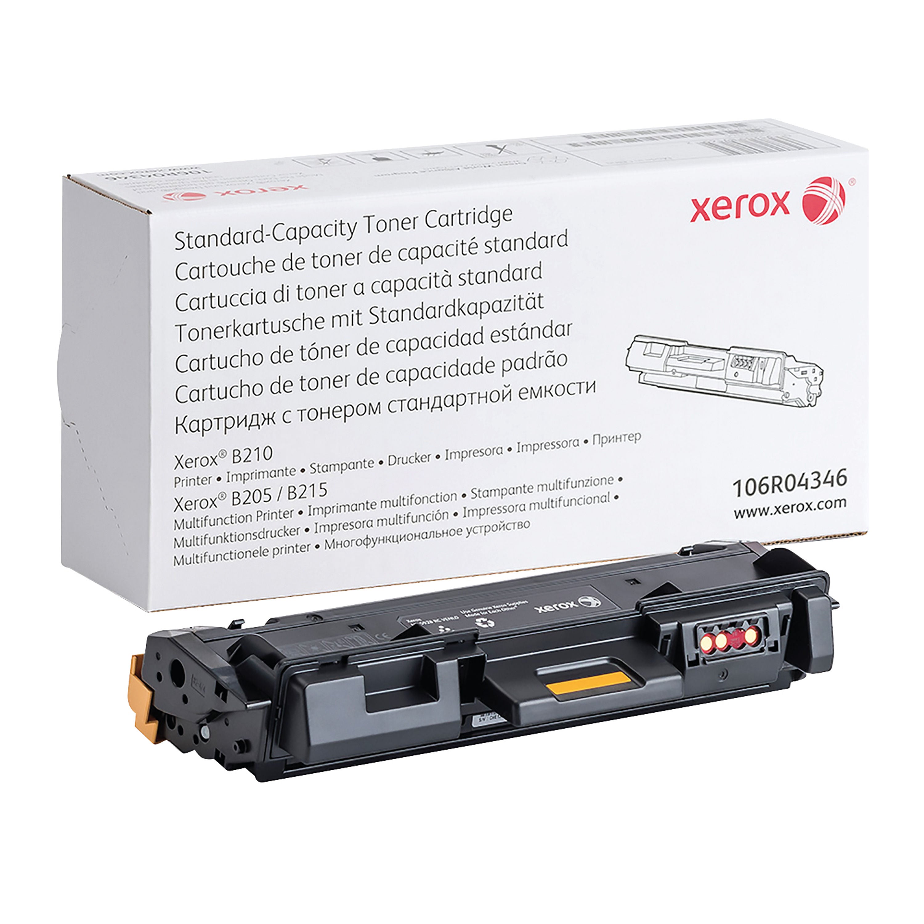 Xerox B210/B205/B215 Toner Cartridge Black 106R04346